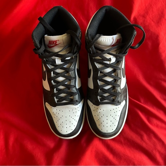 Nike Dunk High Panda Sneakers - Picture 7 of 12